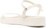 Ancient Greek Sandals Flat Sandals White Dames - Thumbnail 3