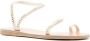 Ancient Greek Sandals Flat Sandals White Dames - Thumbnail 2