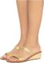 Ancient Greek Sandals Gouden Lage Sleehak Sandaal Melia Yellow Dames - Thumbnail 4