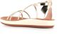 Ancient Greek Sandals Gouden leren sandalen met zijgesp Beige Dames - Thumbnail 5