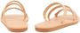 Ancient Greek Sandals Handgemaakte Iliana Platte Sandalen Beige Dames - Thumbnail 4