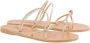 Ancient Greek Sandals Platina sandalen met kristallen Beige Dames - Thumbnail 2