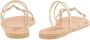 Ancient Greek Sandals Platina sandalen met kristallen Beige Dames - Thumbnail 4