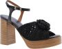 Angel Alarcon Sandaal Schnauzer Stijl Black Dames - Thumbnail 10