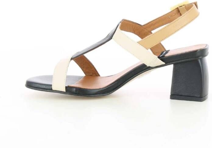 Angel Alarcon Beige Damesschoenen Elegante Stijl Black Dames