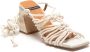 Angel Alarcon Beige Sandalen voor Dames Beige Dames - Thumbnail 2