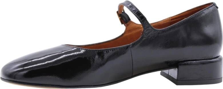 Angel Alarcon Elegante Ballerina Schoenen met Reepicheep Black Dames