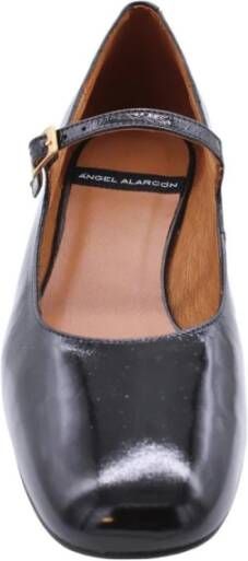 Angel Alarcon Elegante Ballerina Schoenen met Reepicheep Black Dames