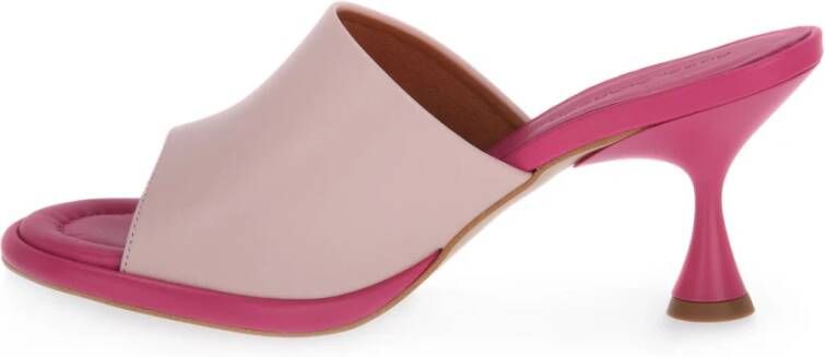 Angel Alarcon Heeled Mules Roze Dames