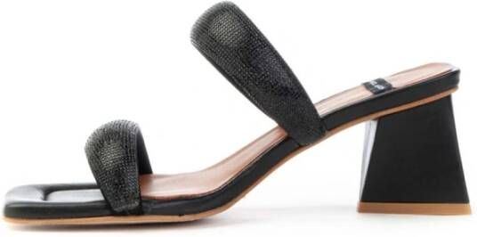 Angel Alarcon Heeled Mules Zwart Dames