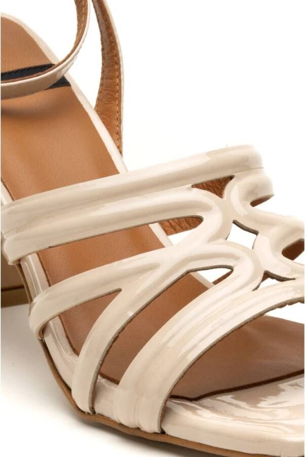 Angel Alarcon High Heel Sandals Beige Dames