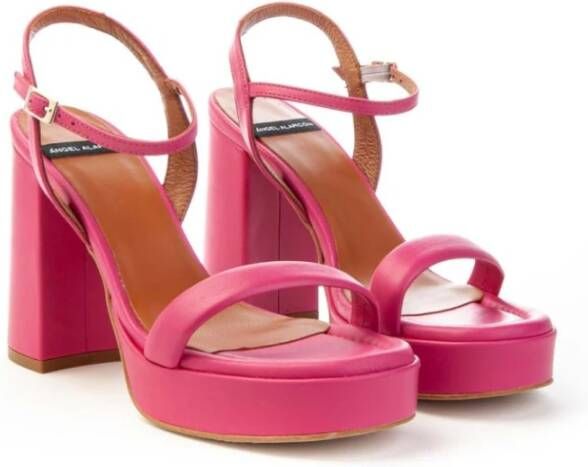 Angel Alarcon High Heel Sandals Roze Dames