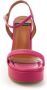 Angel Alarcon High Heel Sandals Roze Dames - Thumbnail 5