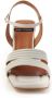 Angel Alarcon Vitello Leren High Heel Sandalen White Dames - Thumbnail 5