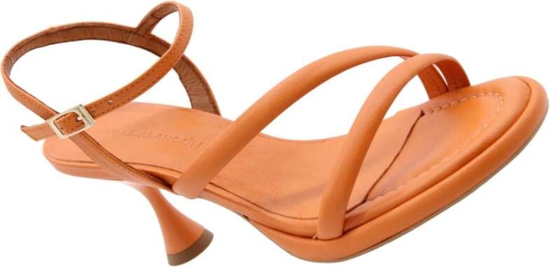 Angel Alarcon Hoge hiel sandalen Oranje Dames