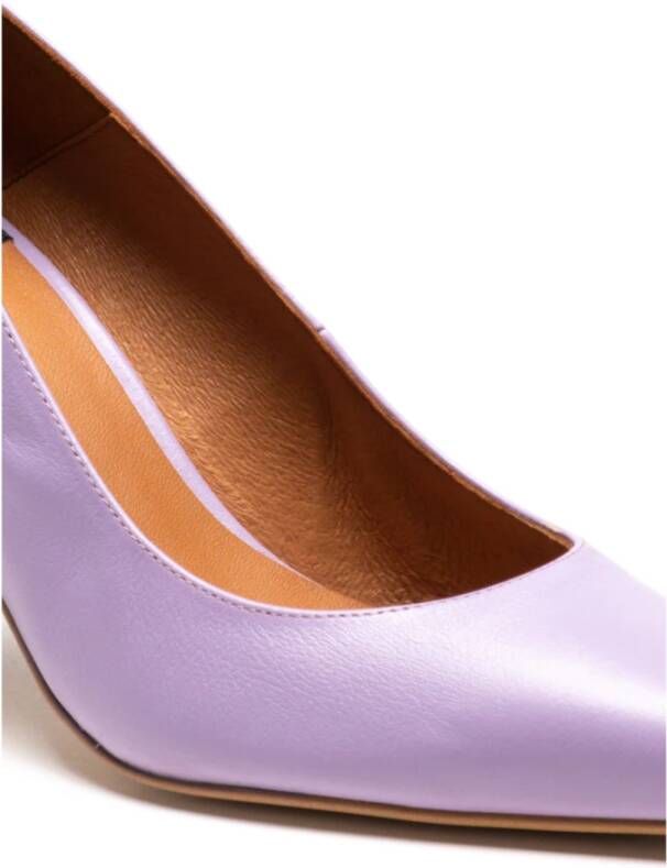 Angel Alarcon Paarse Hak Décolleté Schoen Purple Dames