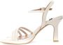 Angel Alarcon Plateau Leren Sandalen Peiron Stijl White Dames - Thumbnail 4