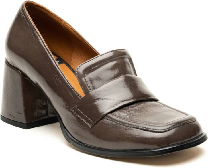 Angel Alarcon Platte Mocassins Schoenen Brown Dames