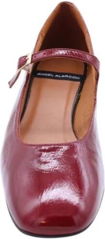 Angel Alarcon Scrubb Mary Jane Ballerina Schoenen Red Dames