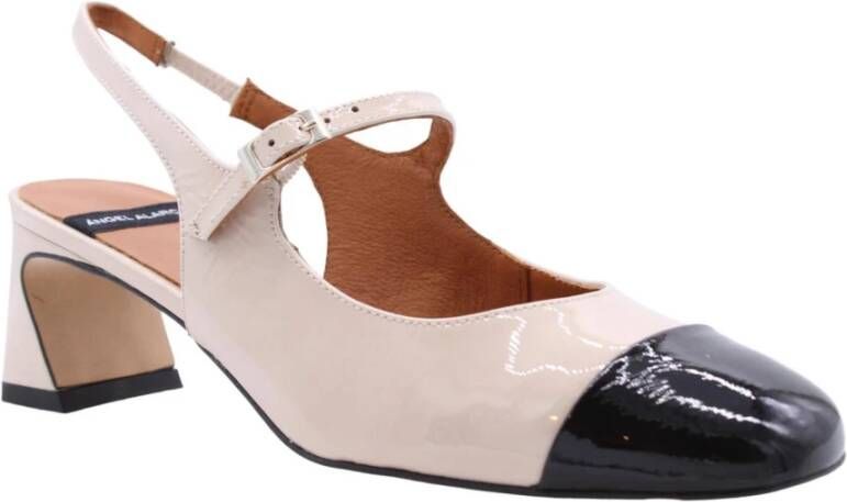 Angel Alarcon Slingback Terrier Schoenen Beige Dames