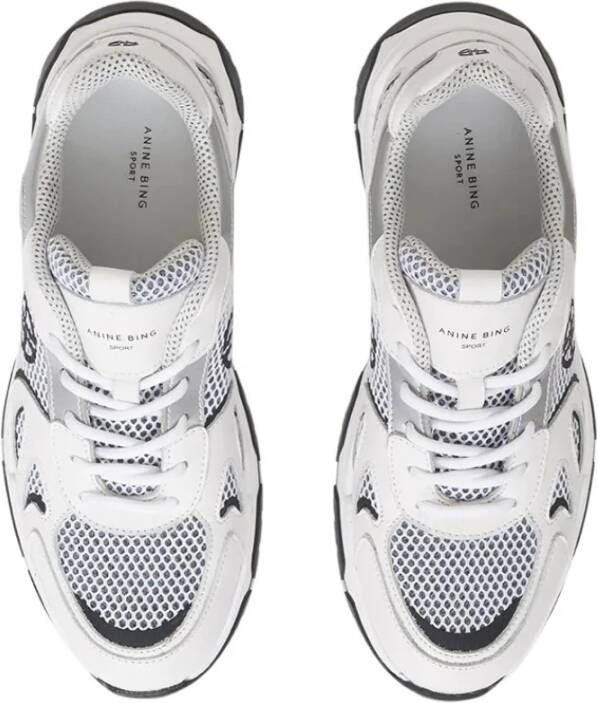 Anine Bing Brody Sneakers Wit White Dames