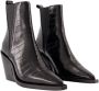 Anine Bing Leather boots Black Dames - Thumbnail 2