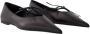 Anine Bing Leather flats Black Dames - Thumbnail 2