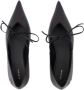 Anine Bing Leather flats Black Dames - Thumbnail 4