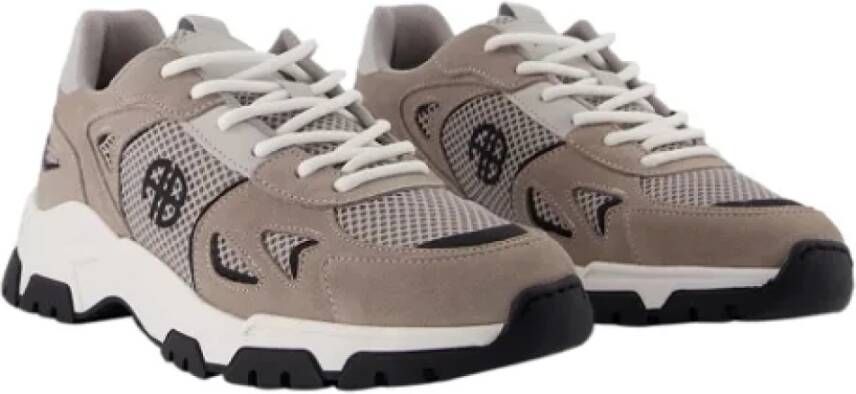 Anine Bing Leather sneakers Gray Dames