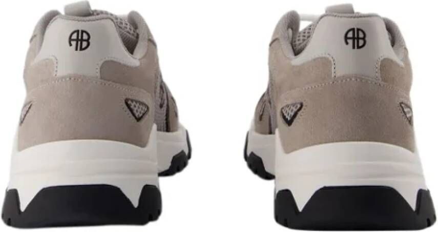 Anine Bing Leather sneakers Gray Dames