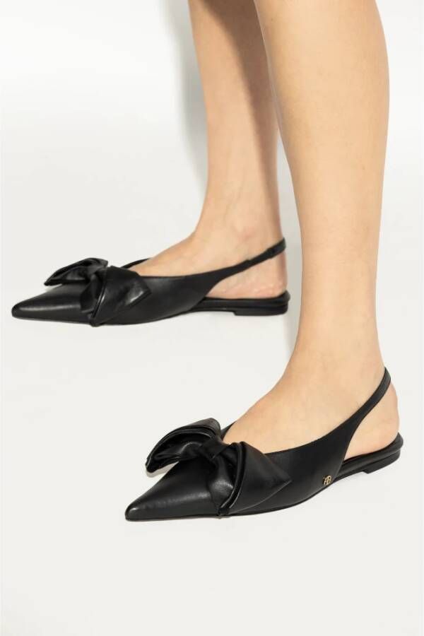 Anine Bing Leren schoenen Black Dames