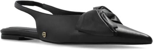 Anine Bing Leren schoenen Black Dames