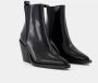 Anine Bing Boots Bekah Ankle Boots Leather Black in zwart - Thumbnail 2