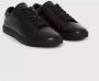 Anine Bing Zwarte leren sneakers Ronde neus Klassieke vetersluiting Black Dames - Thumbnail 2