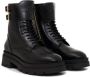 Anine Bing Zwarte Leren Veterschoenen Black Dames - Thumbnail 5