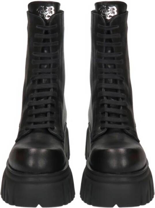 Aniye By Zwarte London Platform Laarzen Black Dames