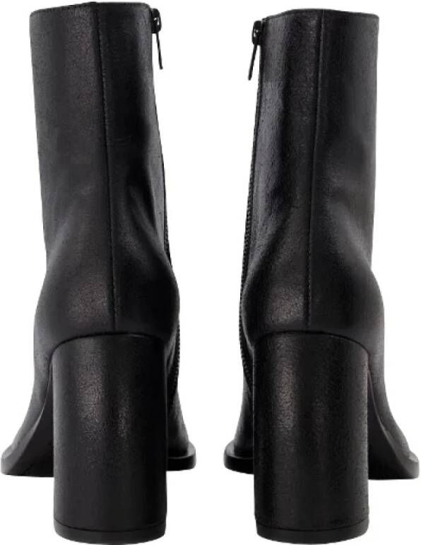 Ann Demeulemeester Leather boots Black Dames