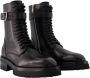 Ann Demeulemeester Leather boots Black Dames - Thumbnail 2