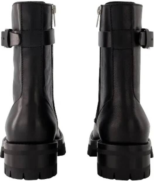 Ann Demeulemeester Leather boots Black Dames