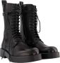 Ann Demeulemeester Leather boots Black Dames - Thumbnail 2