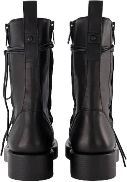 Ann Demeulemeester Leather boots Black Dames