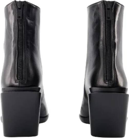 Ann Demeulemeester Leather boots Black Dames