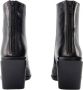 Ann Demeulemeester Leather boots Black Dames - Thumbnail 3