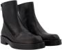 Ann Demeulemeester Leather boots Black Heren - Thumbnail 2