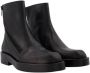 Ann Demeulemeester Leather boots Black Heren - Thumbnail 2