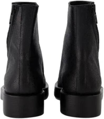 Ann Demeulemeester Leather boots Black Heren