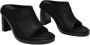 Ann Demeulemeester Leather heels Black Dames - Thumbnail 2