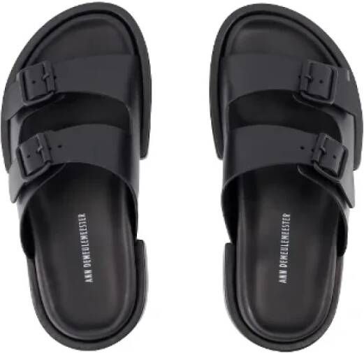 Ann Demeulemeester Leather sandals Black Dames