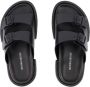 Ann Demeulemeester Leather sandals Black Dames - Thumbnail 4