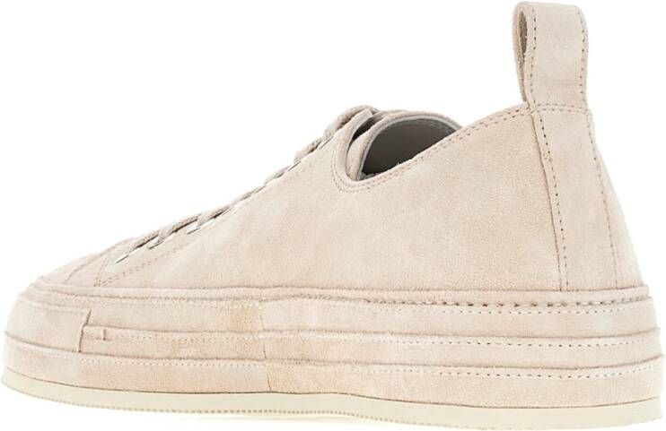 Ann Demeulemeester Stijlvolle Sneakers voor Trendy Look Beige Heren